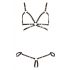 Bikini arnés brillante negro - Cottelli Bondage - L