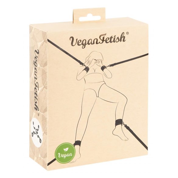 Set de ataduras vegano - Fetiche negro