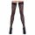 Cottelli Legwear - Medias Altas Estampado de Leopardo (Negro)