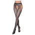 Cottelli Legwear - Medias de red abiertas y brillantes - negro (S-L)