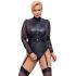 Cottelli Bondage Talla Grande - Body con Mangas de Encaje (Negro) - 2XL