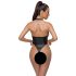 Cottelli Party - Body con escote profundo (negro) - XL