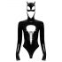 Black Velvet - Body Batwoman de manga larga (negro) - L