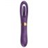 Doble Placer: vibrador con lengua recargable 2en1 (lila)