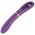 Doble Placer: vibrador con lengua recargable 2en1 (lila)