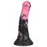 Bad Horse - Dildo de silicona 18cm (negro-rosado)