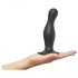 Curvo Strap-on-me M - Dildo con base ondulada (negro)