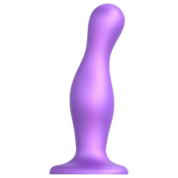 / Strap-on-me Curvy L - wavy, suction cup dildo (purple)