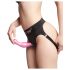 Strap-on-me Curvy S - Dildo ondulado con base (rosa)