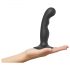 Strap-on-me P&G S - Dildo curvo con base (negro)