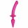 Strap-on-me Switch Semi-Realistic L - 2-in-1 Silicone Dildo (Pink)