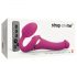 Strap-on-me S - vibrador pequeño de aire - rosa