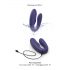 Vibrador doble inalámbrico recargable Love to Love (lila)