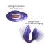 Wonderlover - Vibrador G-punto con estimulador de clítoris (morado metálico)