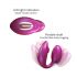 Vibrador Punto G y clítoris Wonderlover (rosa metalizado)