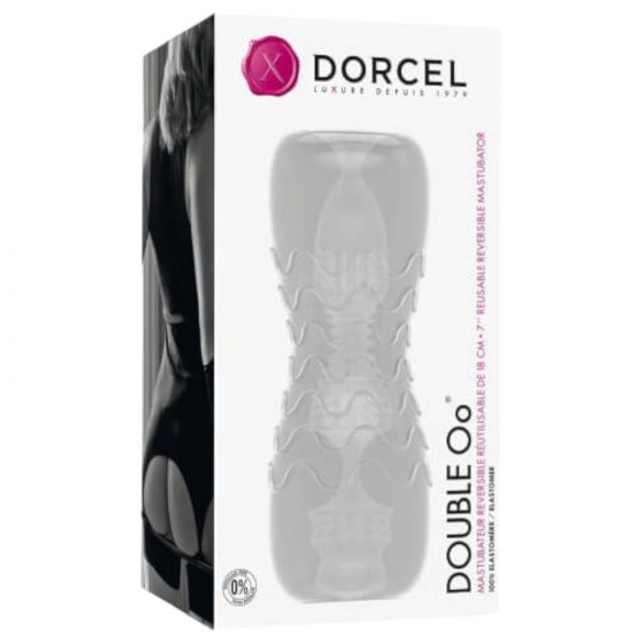 Dorcel Double Oo - masturbador masculino (transparente)