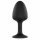 Plug Anal Dorcel Geisha Diamond M con Piedra Blanca (Negro)