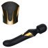 Dorcel Dual Orgasmos Oro - Vibrador masajeador 2en1 (negro)