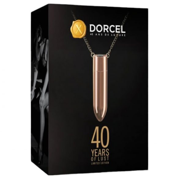 Vibrador collar recargable e impermeable (rosegold)