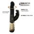 Dorcel Baby Rabbit 2.0 - Vibrador elegante negro-oro