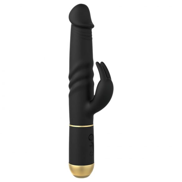 Conejo Furioso 2.0 - Vibrador con brazo clitorial (negro)