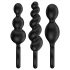 Satisfyer Booty Call - Set plug anal negro (3 piezas)