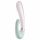 Satisfyer Heat Wave - vibrador inteligente con calor (menta)