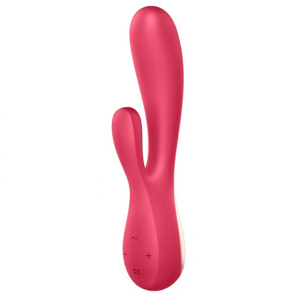 Satisfyer Mono Flex - vibrador inteligente impermeable (rojo)