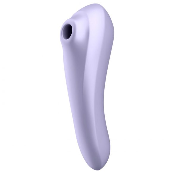 Satisfyer Dual Placer - vibrador 2in1 con ondas de aire (lila)