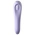 Satisfyer Dual Placer - vibrador 2in1 con ondas de aire (lila)