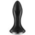 Rotador Plug Satisfyer 1 - Vibrador anal con perlas (negro)