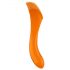 Satisfyer Candy Cane - vibrador doble recargable e impermeable (naranja)