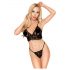 Penthouse Double Spice - conjunto de encaje (negro)