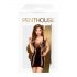 Penthouse Veneno Jugoso - mini vestido con tirantes (negro)