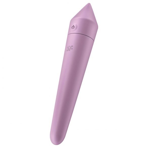 Bala Vibradora Ultra Poder 8 Satisfyer, resistente al agua (lila)