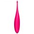 Satisfyer Twirling Divertido - vibrador de clítoris recargable e impermeable (rosa)