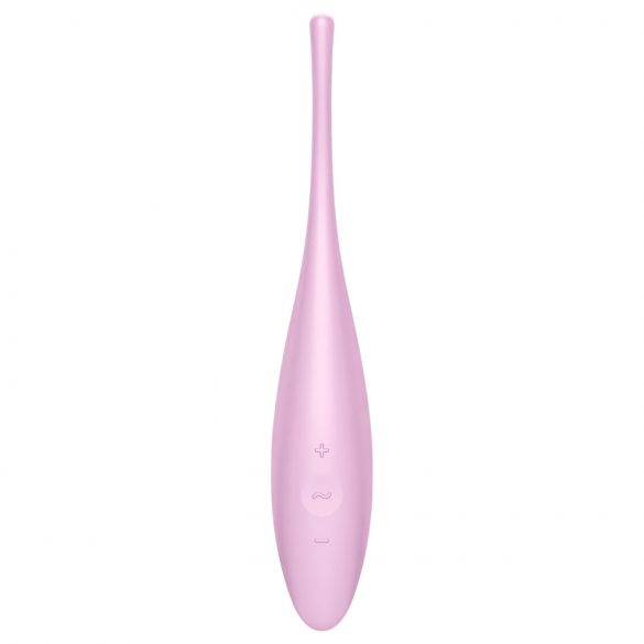 Satisfyer Twirling Joy - Vibrador inteligente resistente al agua para clítoris (rosa)