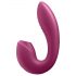 Satisfyer Sunray - vibrador 2en1 recargable con ondas de aire (rojo)