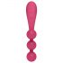 Satisfyer Tri Ball 1 - vibrador multifuncional recargable (rojo)