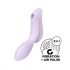 Satisfyer Curvy Trinity 2: vibrador 2en1 lila con ondas aire