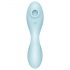 Satisfyer Curvy Trinity 5+ - vibrador inteligente 2 en 1 (azul)