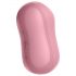 Satisfyer Cotton Candy - vibrador de clítoris con ondas (coral)