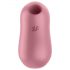 Satisfyer Cotton Candy - vibrador de clítoris con ondas (coral)