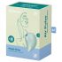 Satisfyer Pearl Diver - Estimulador de clítoris de aire recargable (menta)