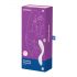 Satisfyer Rrrolling - Vibrador de Punto G con bola rodante, recargable (blanco)