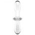 Satisfyer Doble Cristal - Dildo de cristal doble (transparente)