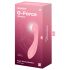 Satisfyer G-Force - Vibrador G-Spot a prueba de agua (rosa)