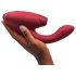 Womanizer Duo 2 - Vibrador 2en1 Punto G (rojo)