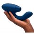 Womanizer Duo 2 - Vibrador Punto G 2en1 (azul)