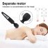 Mrow - masajeador vibrador impermeable a batería (negro)